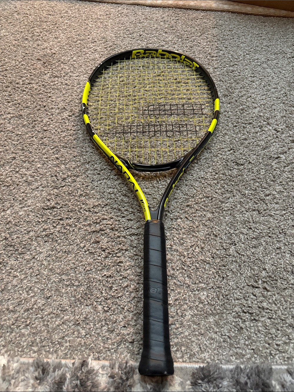 Babolat Yellow & Black Jr Tennis Racket